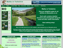 Tablet Screenshot of daleswalks.co.uk